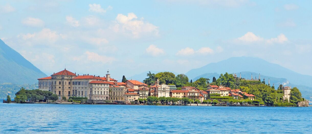Wyspa Isola Bella jezioro Maggiore