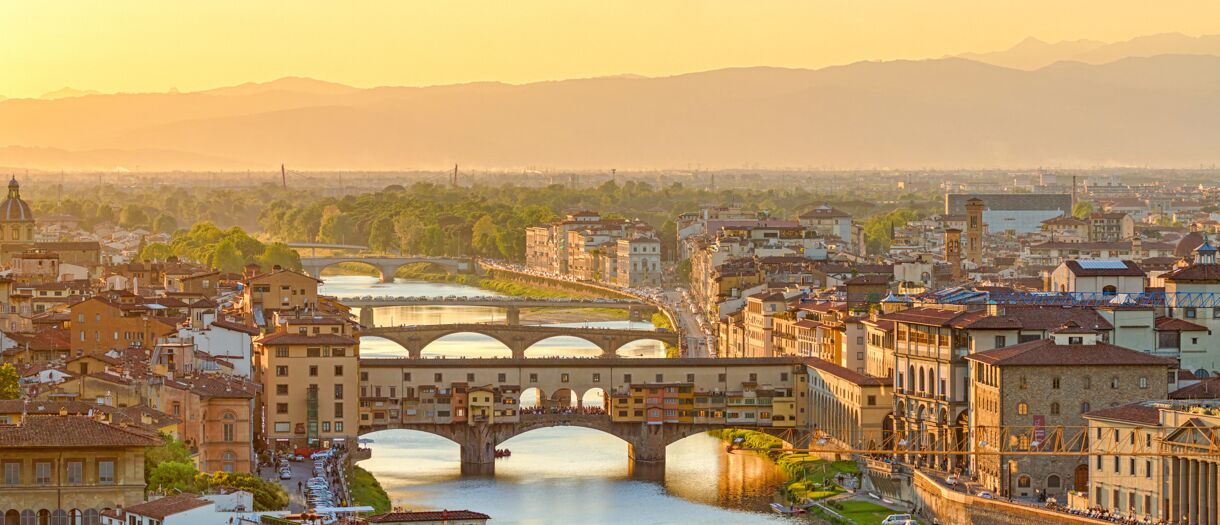 Ponte Vecchcio - Most Złotników we Florencji