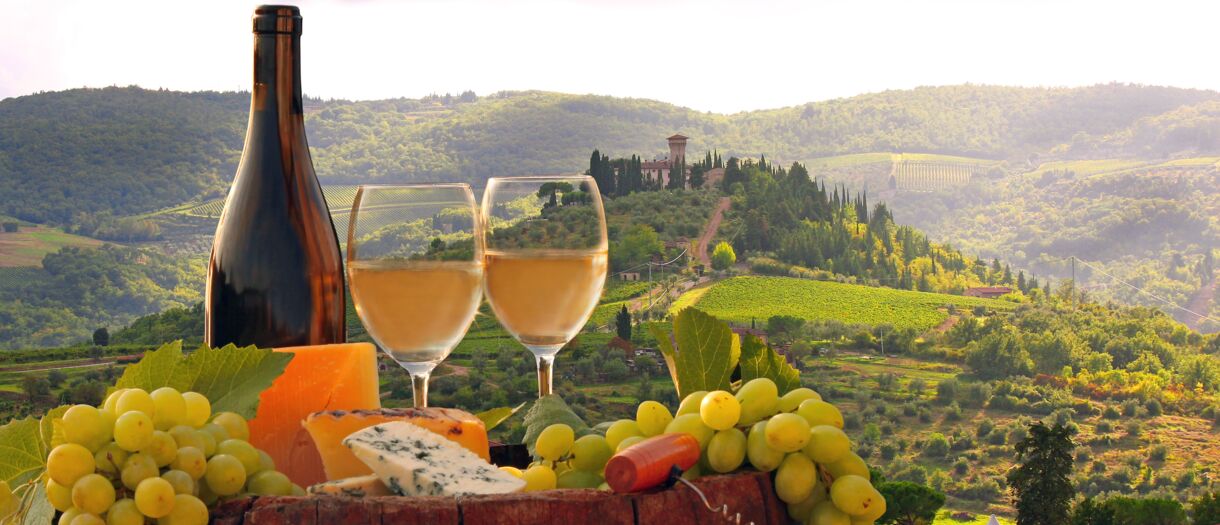 Wino i wzgórza Chianti