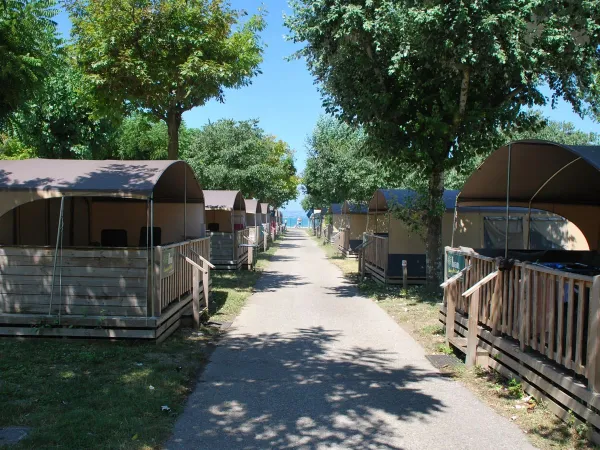 Zakwaterowanie wakacyjne w Roan camping Del Garda.