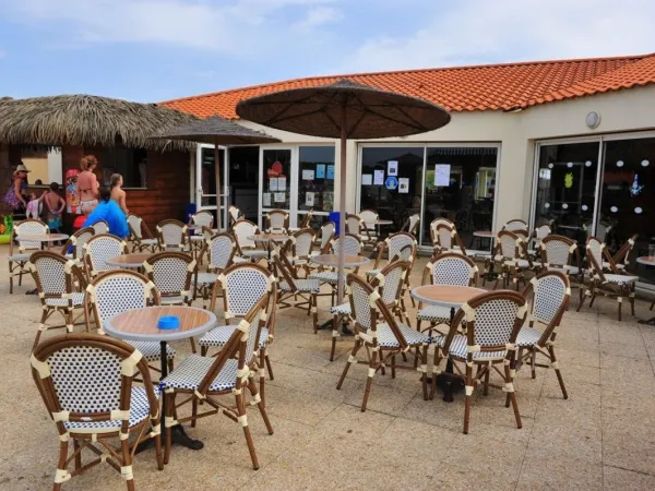 Terras Roan kemping La Dune Des Sables.