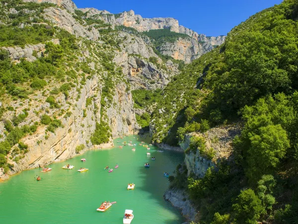 Obraz atmosfery Gorges Du Verdon.