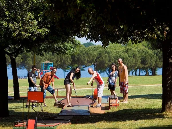 Minigolf na campingu Park Umag.