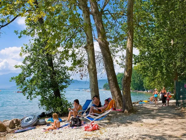 Zrelaksuj się nad jeziorem Garda na kempingu Roan w Cisano San Vito.