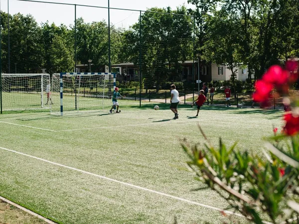 Boisko sportowe w Roan Camping Bijela Uvala.