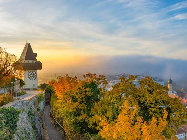 Miasto Graz w pobliżu kempingu Roan Bella Austria.