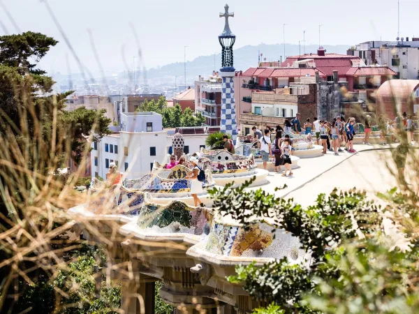 Park Güell w Barcelonie.