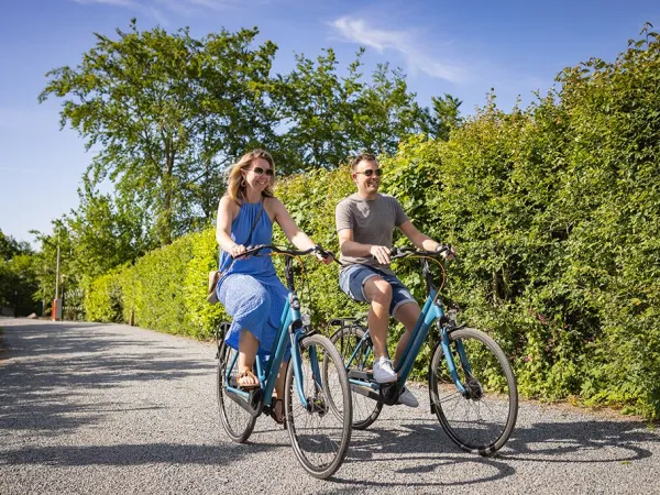 Udostępnij trasę rowerową w pobliżu Roan camping Marvilla Parks Friese Meren.