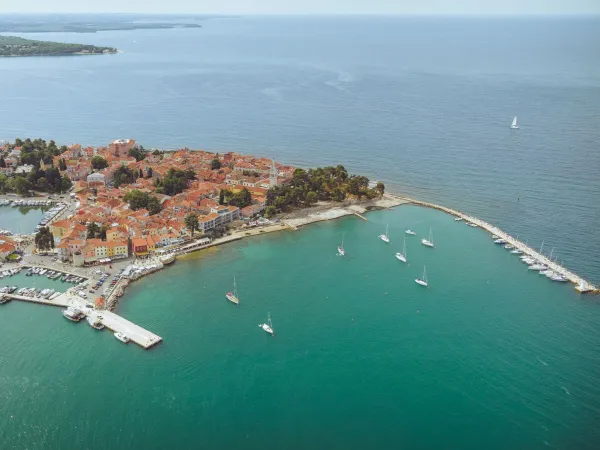 Miejscowość Umag na kempingu Roan Park Umag.