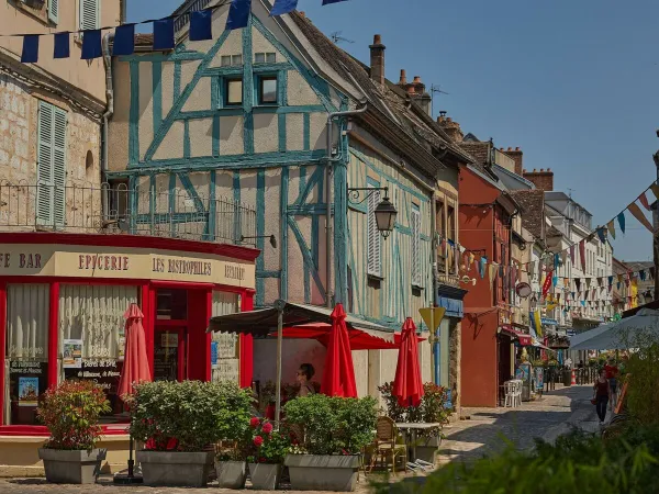 Autentyczna architektura w pobliżu kempingu Roan Le Chêne Gris:.