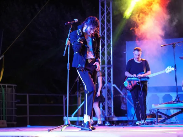 Wieczorny pokaz na kempingu Roan Union Lido Mare.