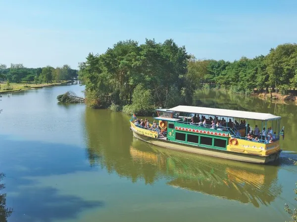 Łódź safari w Beekse Bergen.