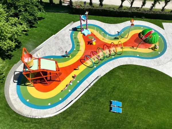 Nowy park wodny na kempingu Roan w Piantelle.
