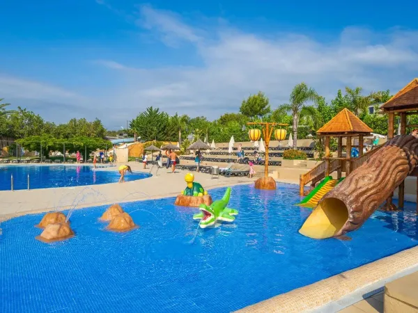 Basen dla dzieci na kempingu Roan Tucan.