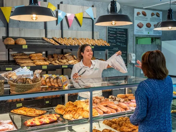 Zaplecze gastronomiczne na kempingu Roan Bella Terra.