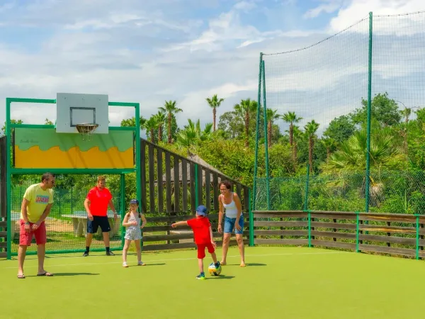 Wielofunkcyjne boisko sportowe na kempingu Roan Arinella Bianca