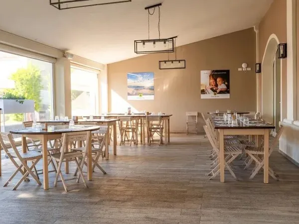 Restauracja na kempingu Vigna sul Mar.