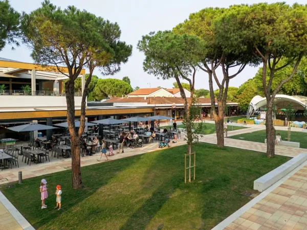 Nowa restauracja na kempingu Roan Pra'delle Torri.