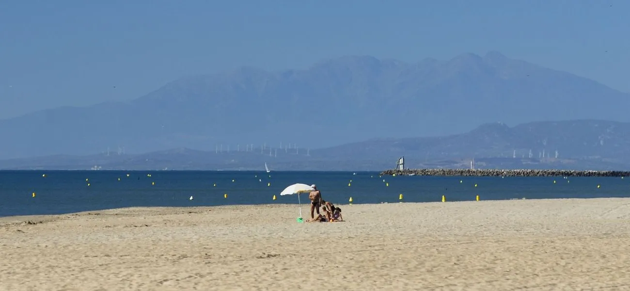 plaża w Valras-Plage