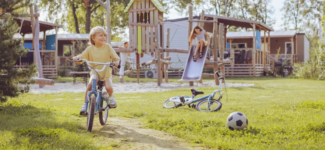 Darmowe rowerki dla dzieci na campingu