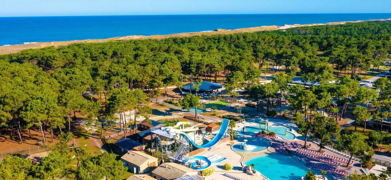 Camping Atlantic Club Montalivet w Gironde.