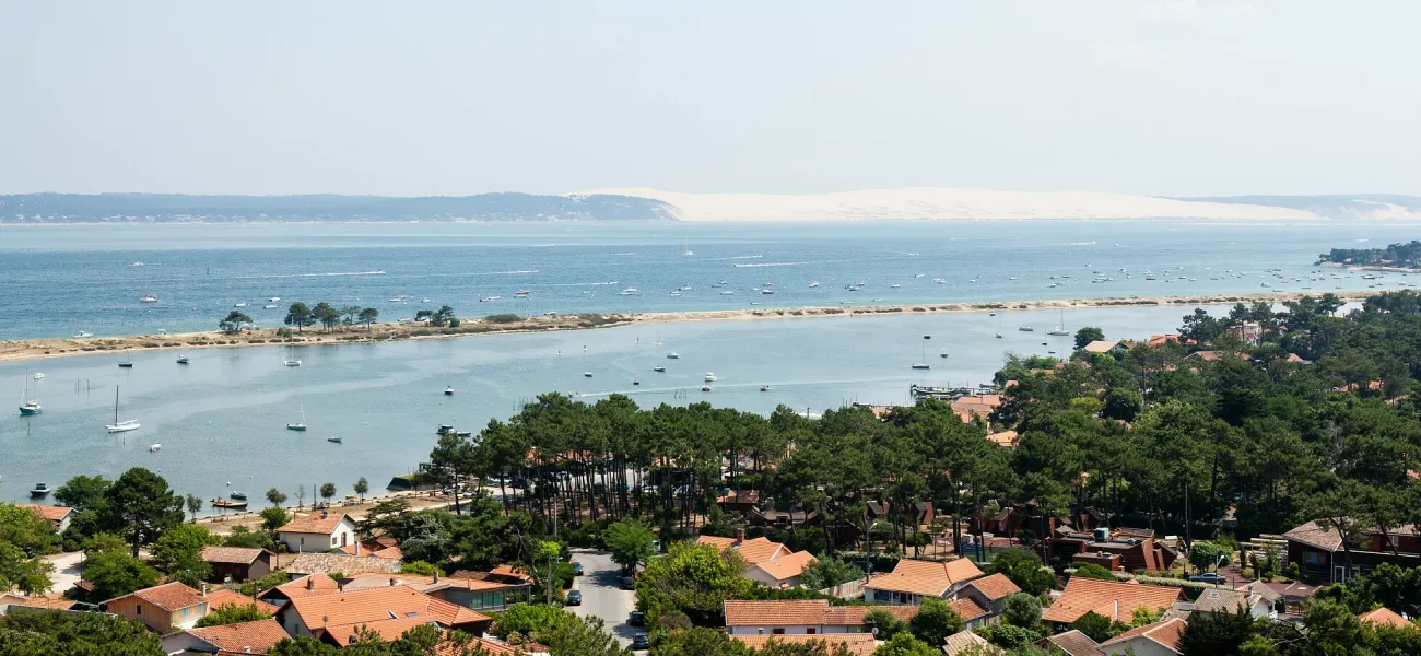 Widoki w regionie Gironde w Roan Luxury Camping Holidays.