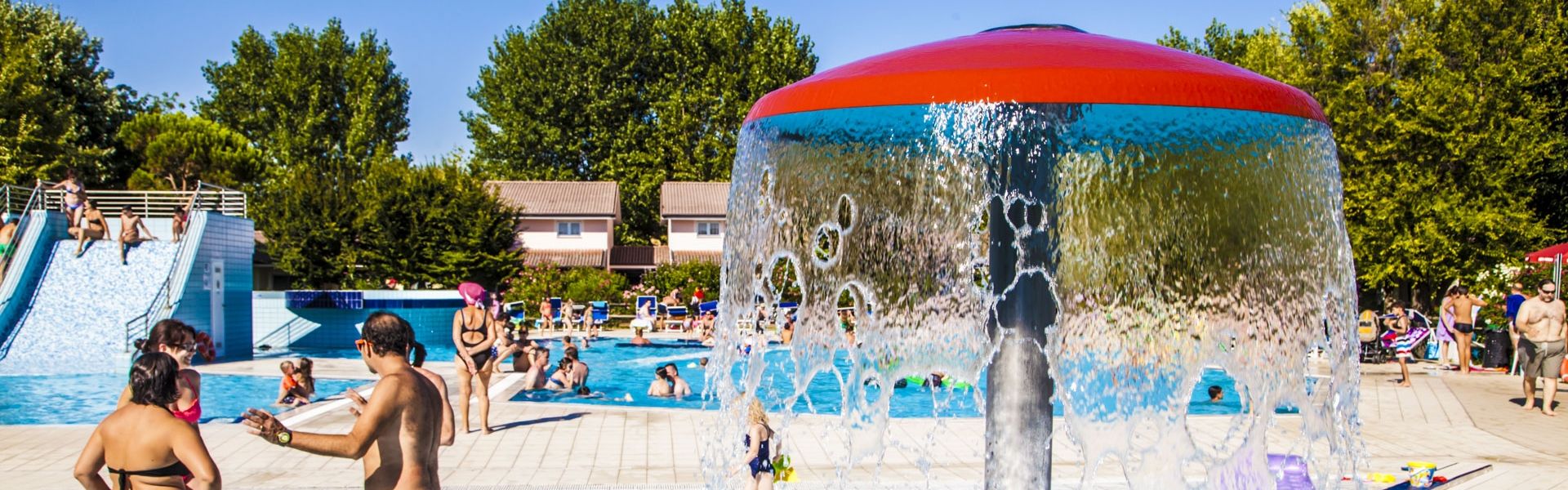Basen na campingu San Francesco blisko Caorle