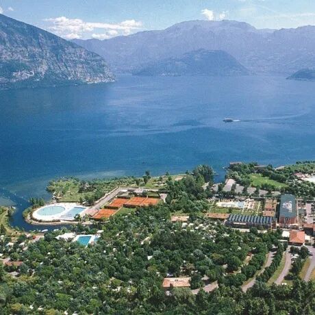 Camping nad jeziorem Iseo we Włoszech