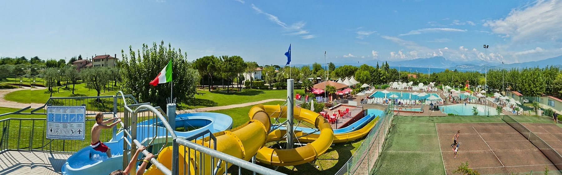 Cichy kemping Włochy